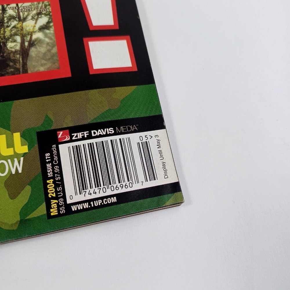 Electronic Gaming Monthly Magazine Metal Gear Solid 3 178 May 04 *MINOR WEAR - Picture 4 of 14